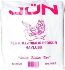 Resim Pedikür Havlusu 100'lü Jön 
