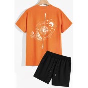 Resim Trendypassion Pusula Şort T-Shirt Eşofman Takımı 