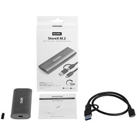 Resim Dark Dk-ac-dsem4 Usb Type C - M.2 Nvme Disk Kutusu-105120 