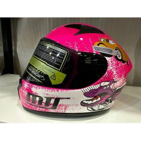 Resim MTS Kask Mts M-201 Çocuk Pembe 