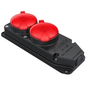 Resim Byes 3x25a 3p+e 380v Kauçuk 2'li Grup Priz 