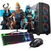 Resim I5 10400 16GB 240SSD 1TB HDD 4GB GTX1650 24" Monitörlü (Gaming SET) Rogame