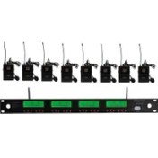Resim Provoice MT-8000-8Y Kablosuz 8'li Yaka Mikrofonu 
