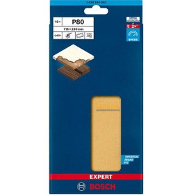 Resim Bosch Expert C470 115 X 230 Mm 10'lu 80 Kum Zımpara Kağıdı 2608900862 