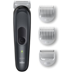 Resim Braun Bodygroomer 3 Bg 3350 Skinshield Teknolojisi 3 Ek Parçalı Vücut Bakım Seti Diğer 