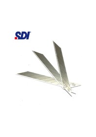 Resim Sdı 1361 Çelik Maket Bıçağı Falçata Ucu Yedeği 9mm 30 Derece Küçük 10& 39lu 