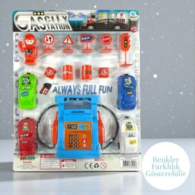 Resim CNS Concept Arabalı Istasyon ve Trafik Seti 15 Parça 