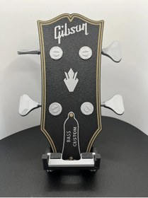 Resim genomera Bass Gbson Gitar Sapı Şeklinde Telefon Standı 