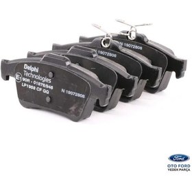 Resim Arka Fren Balatası - Ford Focus-cmax 03-15 Connect 13/- Kuga-ıı Me3m5j 2m008 Aa-meav6j 2m008 Aj 