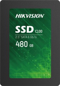 Resim Hikvision 480Gb Ssd Disk Sata 3 Hs-Ssd-C100-480G 550Mb-470Mb Harddisk 