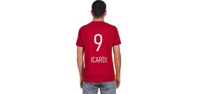 Resim Galatasaray Orijinal 5 Yıldızlı Parçalı Mauro Icardi Forma T-Shirt 
