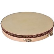 Resim Brahner Zilli Deri Tef 18 CM 