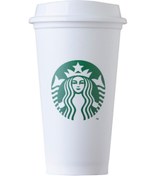 Resim Starbucks Beyaz Yeniden Kullanılabilir Bardak 473ml 
