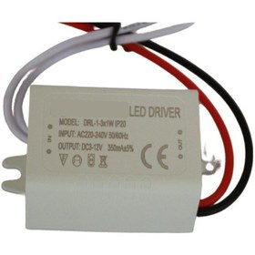 Resim 1-3x1w Led Driver 350ma 3-12v Power Led Sürücü Ip20 Power Led Driver 