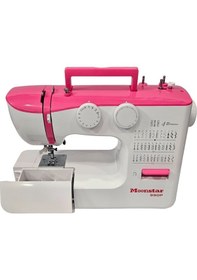 Resim Moonstar 990P 36 Desenli Ev Tipi Düz Dikiş Makinesi Pembe 