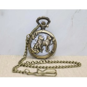 Resim Erseyy Kurt Tasarımı Köstekli Saat 