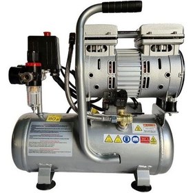 Resim Hyundai HM506S 550 W 8 Bar 6 LT Hava Kompresörü Gri 