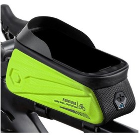 Resim Gajeena Su Geçirmez Bisiklet Çerçeve Çantası - Çok Amaçlı, Hafif Ve Rüzgar Direnci Az Sarı 