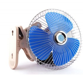 Resim AHMET OTOMOTİV ARAÇ İÇİ MANDALLI 24V 12İNÇ" OTO VANTİLATÖR - 2 KADEME HIZ AYARLI 