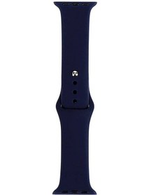 Resim Watch Ultra 49mm Band Serisi Klasik Kordon Silikon Strap Kayış-midnight Blue 