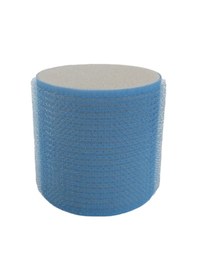 Resim Croc 1208 Mavi Cırtlı Sünger Bigudi 4lü Çap 6cm Mavi 