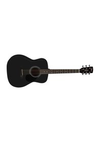 Resim Cort Af510-bks Akustik Gitar Siyah Satin - Konser Tipi 