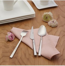 Resim Emsan Premium Penta 84 Parça Çatal Kaşık Bıçak Takımı Lüks Kutulu Gümüş 