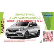 Resim Renault Symbol 2Li Cam Modülü Sürücü Camı Otomatik Olan 