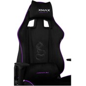 Resim Rio Pus Balerion Terletmez Kadife Kumaş Siyah Gaming Oyuncu Koltuğu -2 Siyah 