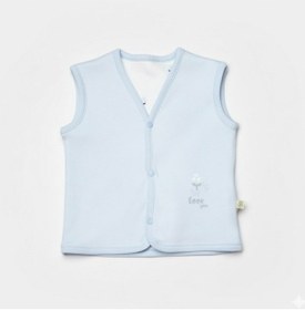 Resim Bibaby Organik Yelek Love Floral Ekru - Lila 