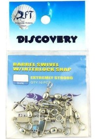 Resim Dft Discovery Çift Kilitli Klipsli Döner Fırdöndü No:01 10adet 