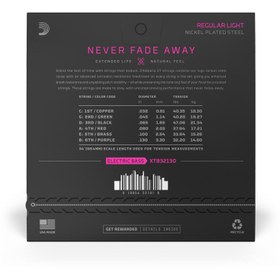 Resim Daddario XTB32130 Bas Gitar Tel Seti | 32-130 - XT Serisi 