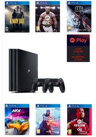 Resim Playstation 4 Pro 1 Tb Yenilenmiş + 2. Ps4 Kol 
