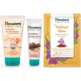 Resim Himalaya Meyan Kökü & Safran Yüz Yıkama Jeli 150 ML + Yüz Peeling 75 ML + Safran & Vitamin C Yüz Maskesi 30 G 