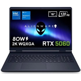 Resim Dell Alienware 16 Aurora AC16250-C716156W i7-240H 16 GB DDR5 1 TB SSD RTX5060 16" W11H Dizüstü Bilgisayarı 