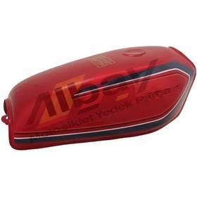 Resim Cg 125 Yakıt Deposu Kırmızı 