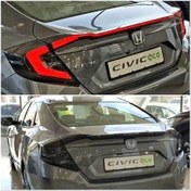 Resim Honda Civic Fc5 2016-2021 Hareketli Sinyalli Led Stop Ve Spoiler Takımı Smoke 