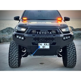 Resim AQM4WD TOYOTA HİLUX ÖN DEMİR TAMPON AQM4WD 