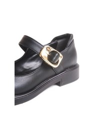 Resim Riva Kadın Üstten Tek Bant Loafer A019-k502 Siyah 