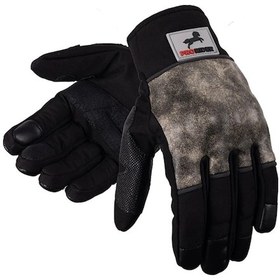 Resim Motosiklet Eldiveni Softjel Kumaş Soft Koruma Telefon Dokunmatik Siyah Brown Motor Eldiven 