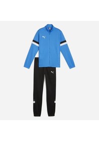 Resim Puma Team Rise Çocuk Dik Yaka Eşofman Takımı Çok Renkli 