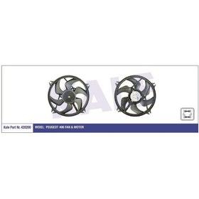 Resim Kale-420200 - Fan Motoru Peugeot 406 Ym 2.0 16v 2.0hdı 8v 99 