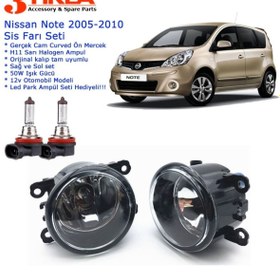 Resim 3 Tıkla Nissan Note 2005-2012 Sis Farı Set Oem: 8200074008 