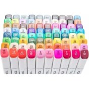 Resim Dmr Marker 36'lı Set Kutulu Taşınabilir Marker Seti 36 Renk Çift Taraflı Marker Keçeli Kalem Seti 