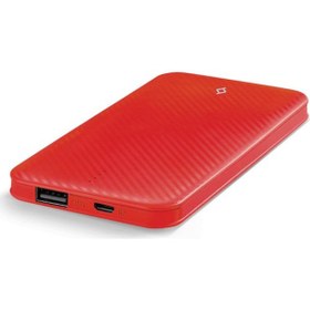 Resim Ttec PowerSlim S 5.000mAh Powerbank - Kırmızı 