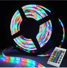 Resim 5 Metre Kumandalı Led - Rengarenk Şerit Led - 20 Fonksiyonlu 