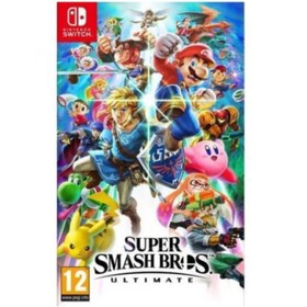 Resim Nintendo Switch Süper Smash Bros Ultimate Oyun Siyah 