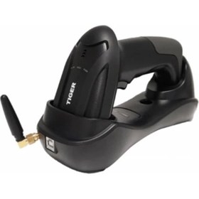 Resim AyrStore TIGER LS41 1D CCD El Tipi Kablosuz-Usb Kablosuz Barkod Okuyucu + Cradle 