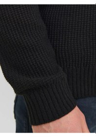 Resim Jack & Jones Erkek Bisiklet Yaka Örme Kazak - 12243116 001 