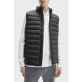 Resim Calvin Klein Su Geçirmez Regular Fit Dik Yaka Şişme Yelek Erkek Yelek K10K108292 Beh 